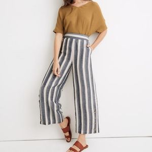 Madewell Wide leg Linen Pants